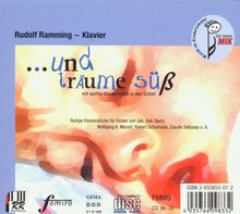 Rudolf Ramming - Und träume süß, CD