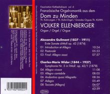 Volker Ellenberger - Französische Orgelromantik, CD