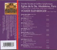 Volker Ellenberger - Toccaten &amp; Carillons, CD