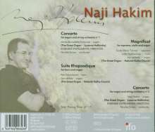 Naji Hakim (geb. 1955): Orgelkonzerte Nr.1 &amp; 3, CD