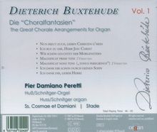 Dieterich Buxtehude (1637-1707): Orgelwerke - Die "Choralfantasien" Vol.1, CD