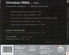 Christian Ridil (geb. 1943): Orgelwerke, CD