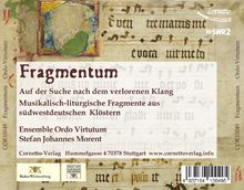 Fragmentum, CD