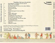 Tröstlicher Lieb stets ich mich üb - Lieder &amp; Tänze der Renaissance, CD