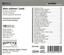 Windsbacher Knabenchor - Deutsche Volkslieder, CD