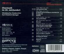 Windsbacher Knabenchor - Chormusik im 20.Jahrhundert, CD