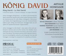 Arthur Honegger (1892-1955): Le Roi David (in dt.Spr.), CD