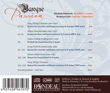 Baroque Passion - Barocke Flötensonaten, CD
