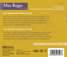 Max Reger (1873-1916): Das Werk für Männerchor Vol.2, CD
