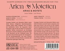 Alessandro Melani (1639-1703): Motetten, CD