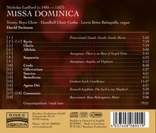 Nicholas Ludford (1485-1557): Missa Dominica, CD