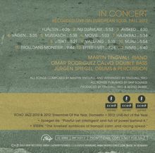 Tingvall Trio: In Concert: European Tour, Fall 2012, CD