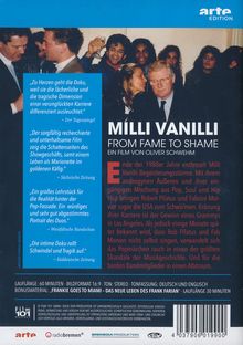Milli Vanilli - From Fame to Shame, DVD