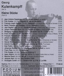 Georg Kulenkampff, Violine, CD