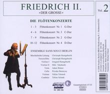 Friedrich II.von Preussen "Friedrich der Große" (1712-1786): Flötenkonzerte Nr.1-4, CD