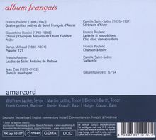 Amarcord Ensemble - Album Francais, CD