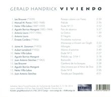 Gerald Handrick - Viviendo, CD