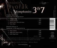 Antonin Dvorak (1841-1904): Symphonien Nr.3 &amp; 7, Super Audio CD