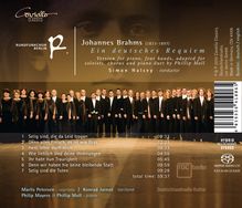Johannes Brahms (1833-1897): Ein Deutsches Requiem op.45, Super Audio CD