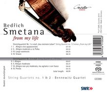 Bedrich Smetana (1824-1884): Streichquartette Nr.1 &amp; 2, Super Audio CD