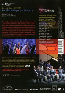 Richard Wagner (1813-1883): Die Meistersinger von Nürnberg, 2 DVDs