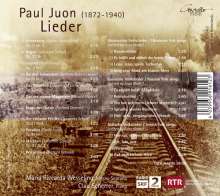 Paul Juon (1872-1940): Lieder, CD