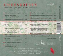 Johann Franz Xaver Sterkel (1750-1817): Lieder - "Liebesbothen", CD