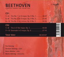 Ludwig van Beethoven (1770-1827): Streichtrios Nr.1-5, 2 CDs