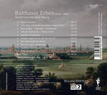 Johann Balthasar Erben (1626-1686): Geistliche Konzerte aus Danzig, CD