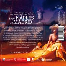 „From Naples to Madrid“ steht groß, darunter Beschreibungen zur kulturellen Entwicklung im 16./17. Jahrhundert.