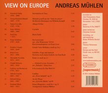 Andreas Mühlen - View on Europe, CD