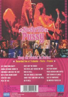 Nashville Pussy: Keep On Fuckin' In Paris, DVD