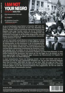 I Am Not Your Negro, DVD