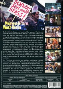 Mein wunderbares West-Berlin, DVD