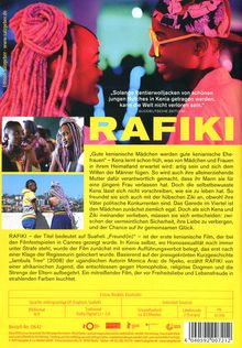 Rafiki (OmU), DVD