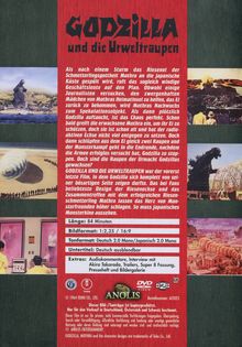 Godzilla und die Urwelt-Raupen, 2 DVDs