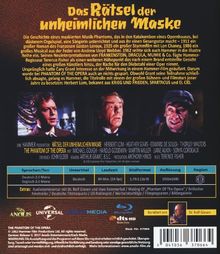 Das Rätsel der unheimlichen Maske (Blu-ray), Blu-ray Disc
