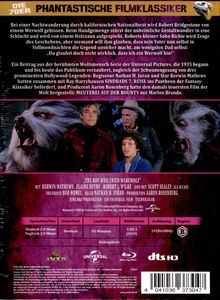 Die Texte beschreiben Inhalte eines Films, darunter die Handlung mit einem Werwolf, Regie- und Produktionsdetails.