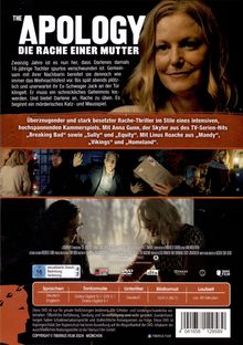 The Apology - Die Rache einer Mutter, DVD