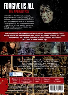 Der Text beschreibt eine postapokalyptische Geschichte über einen Virus und gefährliche Kannibalen. Eine Frau hilft einem Fremden.