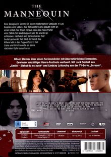 "The Mannequin" – Eine Designerin entdeckt dunkle Geheimnisse in einer Puppenfabrik. Übernatürlicher Serienmörder-Slasher.