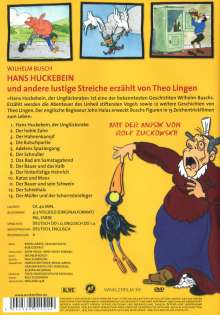 Hans Huckebein und andere lustige Streiche, DVD