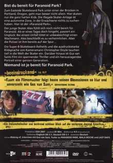 Paranoid Park, DVD