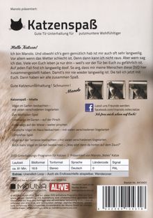 Katzenspaß - Gute TV-Unterhaltung für deine Katze, DVD