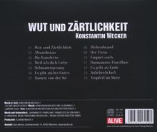 Konstantin Wecker: Wut und Zärtlichkeit, CD