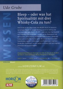 Bleep oder was hat Spiritualität mit 3 Whisky-Cola zu tun, DVD