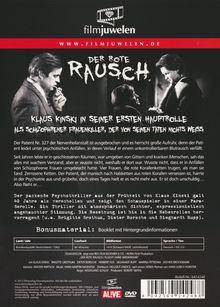 Edgar Wallace: Der rote Rausch, DVD