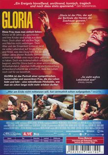 Gloria (2012), DVD