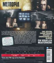 Metropia (Blu-ray), Blu-ray Disc