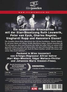 Ein Alibi zerbricht, DVD